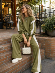 Bohemian Olive Green Tracksuit