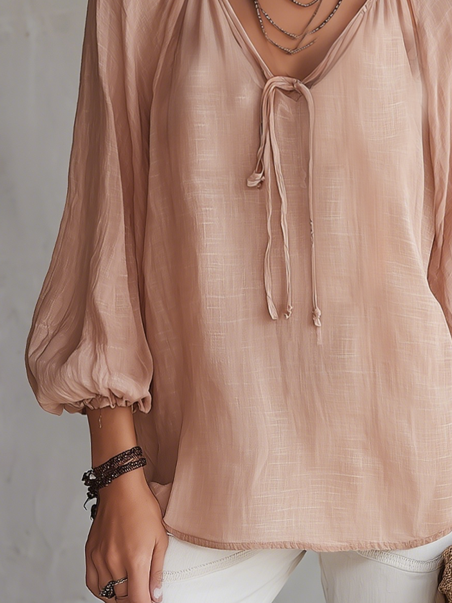 Easily Create A Pink Linen Shirt