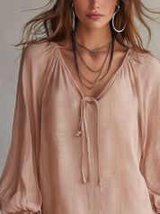 Easily Create A Pink Linen Shirt