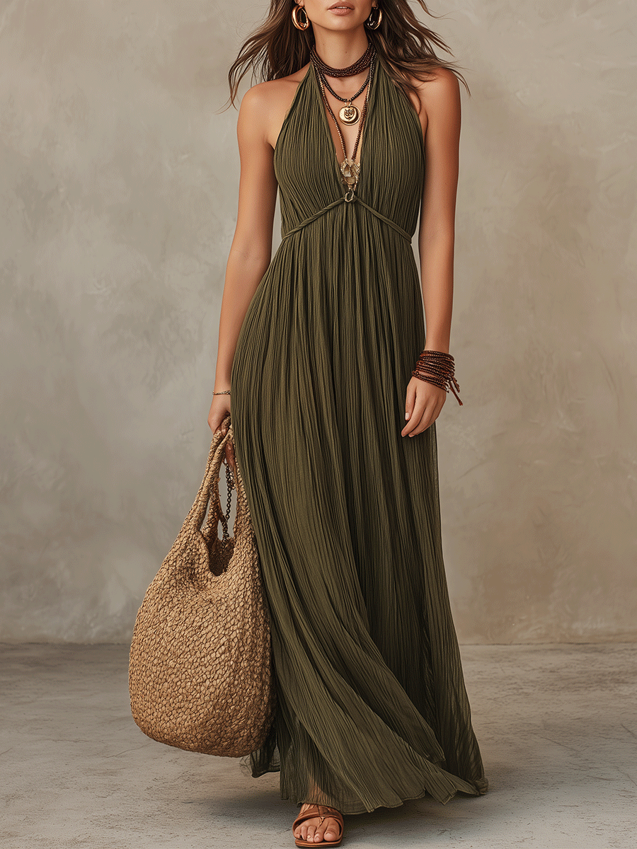 wedding dress halter Sara Halter Sample Wedding Dress