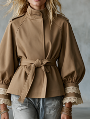Urban Bohemian Statement Sleeve Short Jacket
