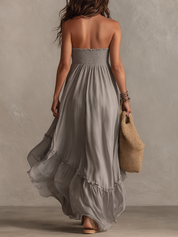 Fluid Strap Maxi Dress