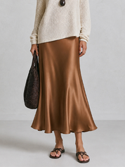 Slouchy One-Shoulder Long Sleeve Knit Pullover
