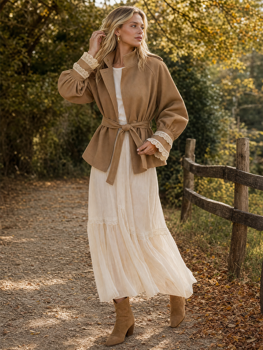 Urban Bohemian Statement Sleeve Short Jacket