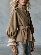 Urban Bohemian Statement Sleeve Short Jacket