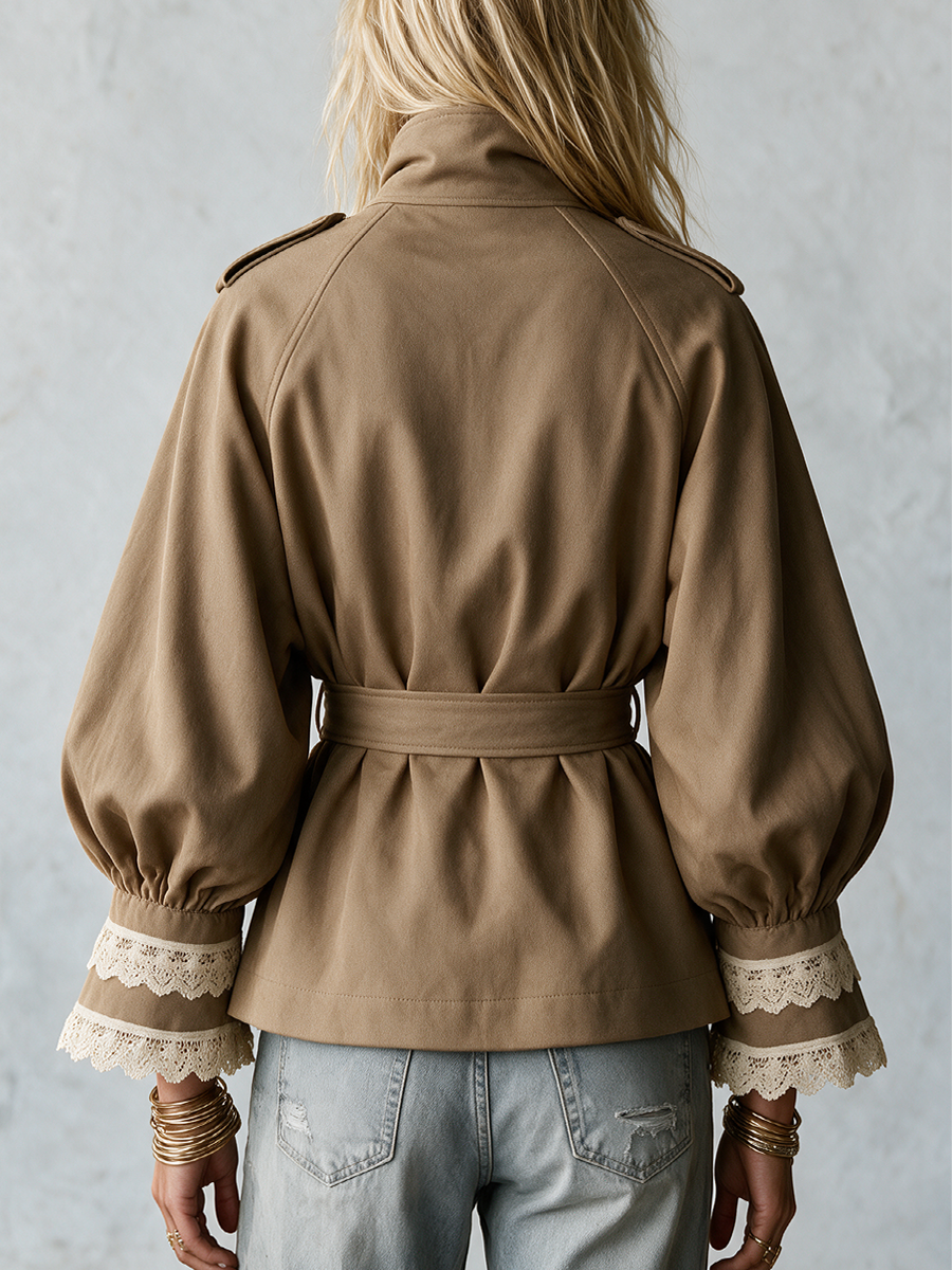 Urban Bohemian Statement Sleeve Short Jacket