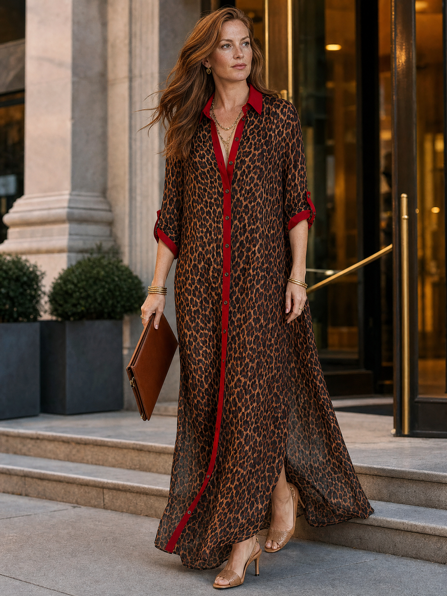 sheer leopard maxi dress Brown Snake The leopard print sheer maxi dress is a stunning beach piece that combines elegance with a touch of wild charm frankiebridge on LTK